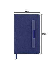 Cuaderno Paris De Color Azul Con Soporte Para Celular