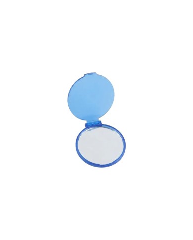 Espejo Cirkel Color Azul Traslucido