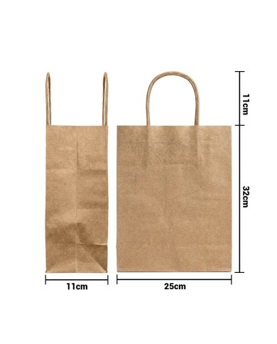 Funda De Papel Kraft Grande