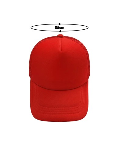 Gorra Camionera Premium Rojo
