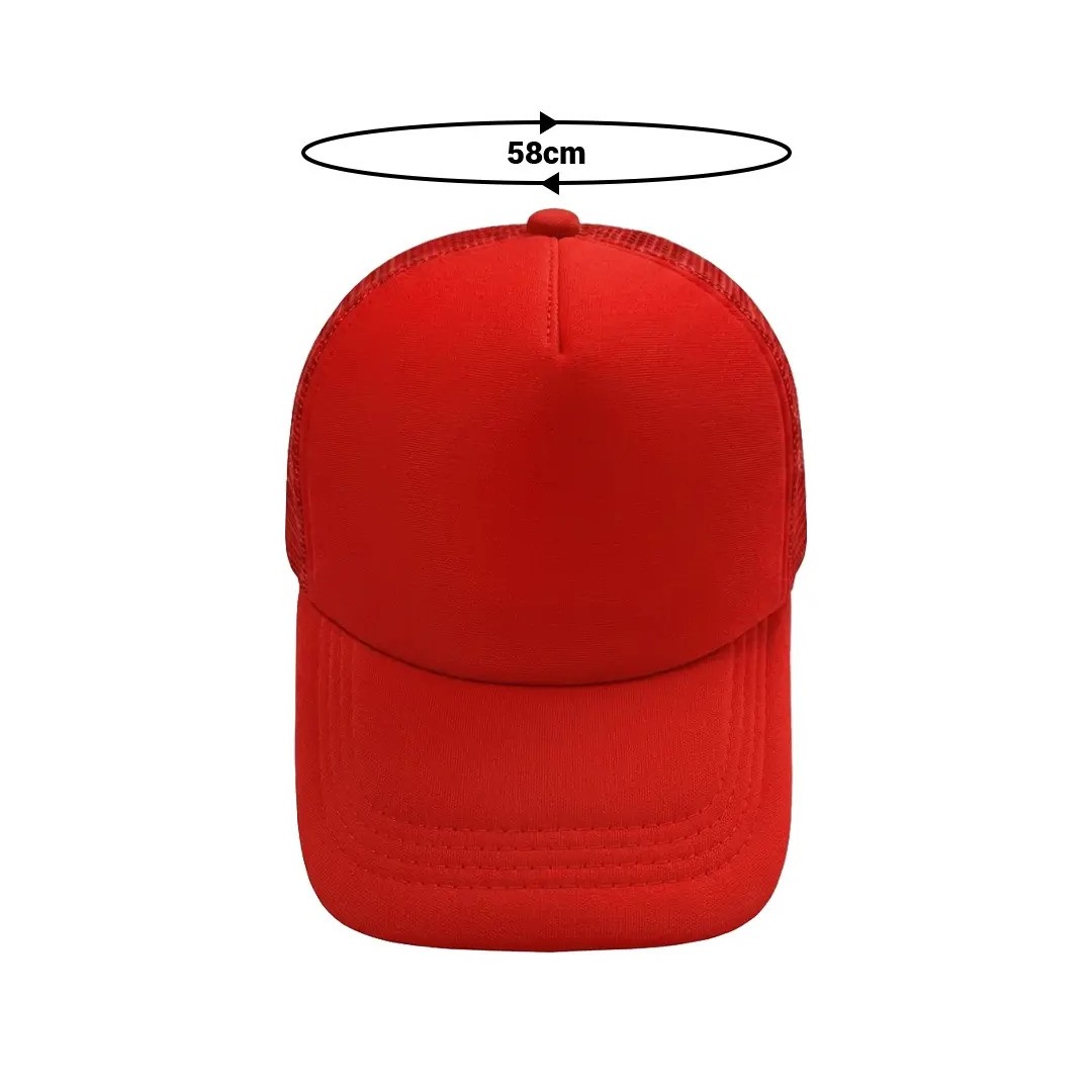 Gorra Camionera Premium Rojo
