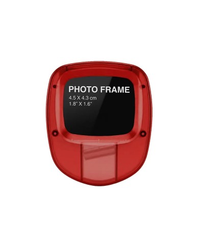 Imantado Premium Portaretrato Y Porta Notas Rojo