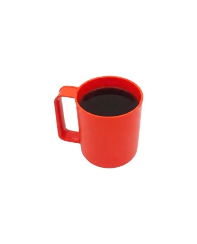 Jarro Plastico Rojo Solido 250Ml