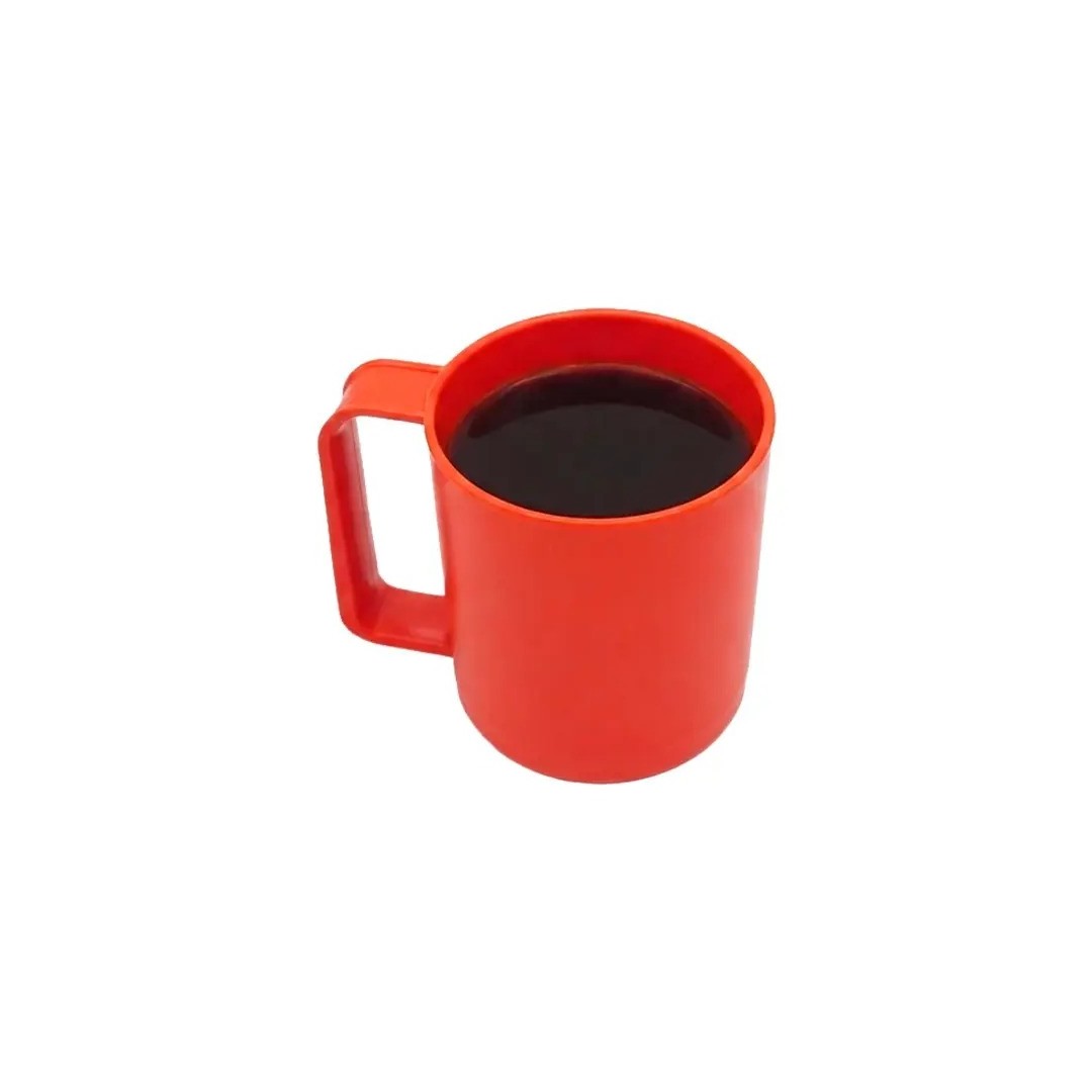 Jarro Plastico Rojo Solido 250Ml