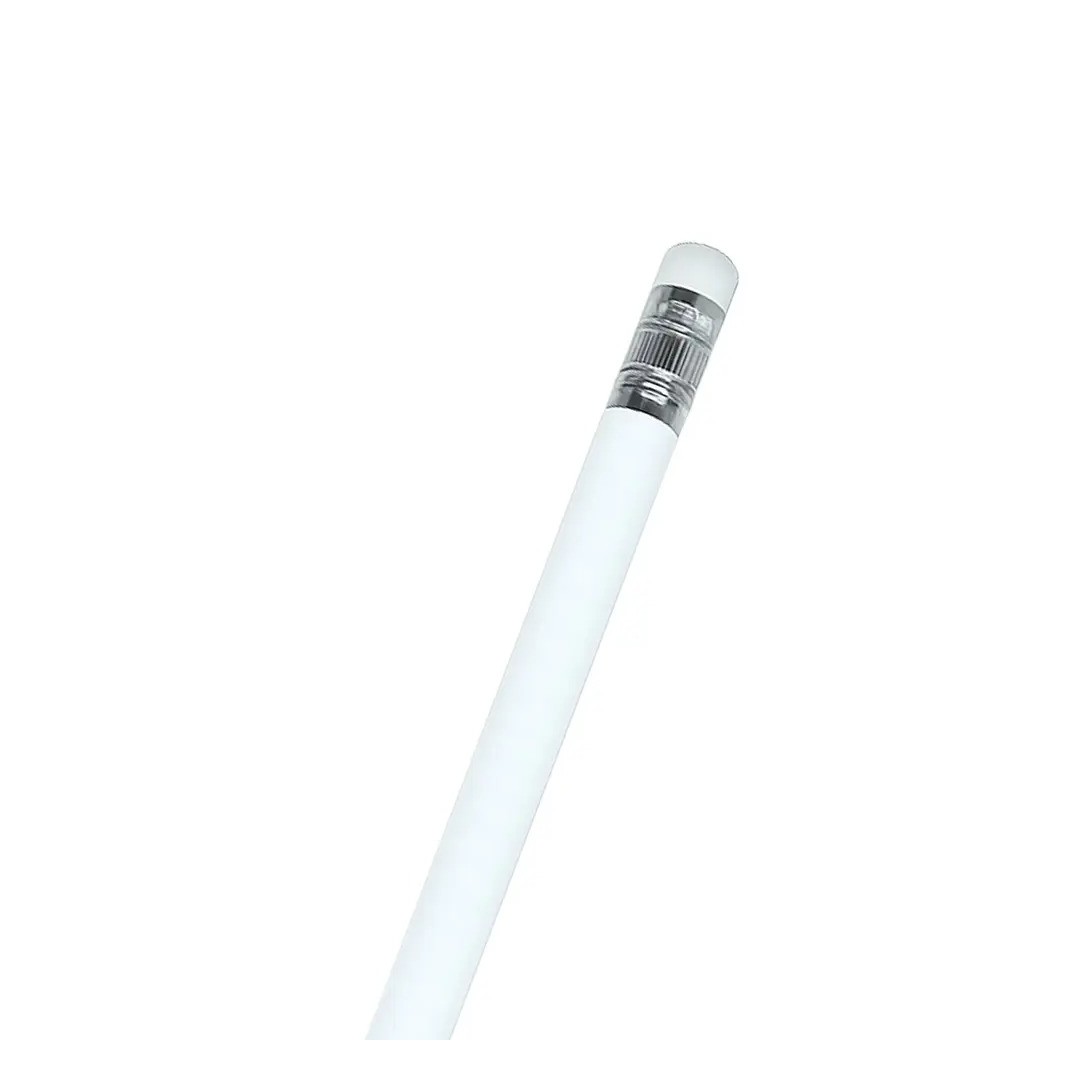 Lapiz Global Blanco Con Borrador Blanco