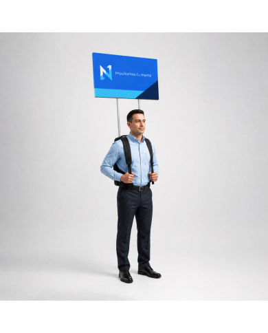 Mochila Publicitaria / Human Banner