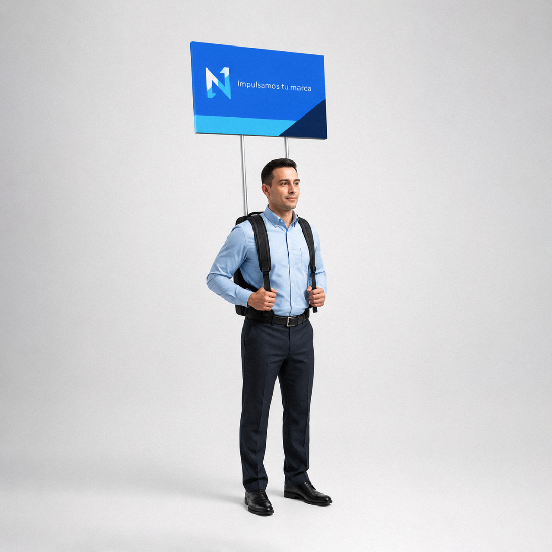 Mochila Publicitaria / Human Banner