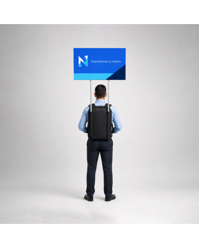 Mochila Publicitaria / Human Banner