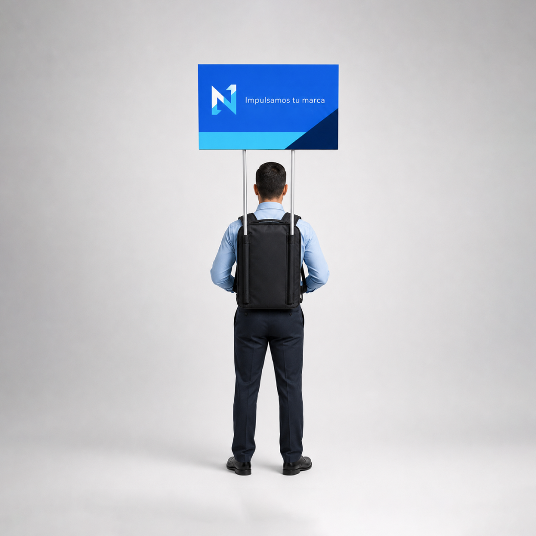 Mochila Publicitaria / Human Banner