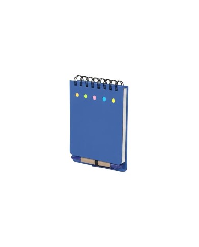 Libreta Ecologica Tap Azul Con Post Its Y Boligrafo