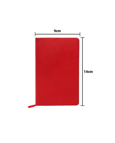 Libreta London Rojo
