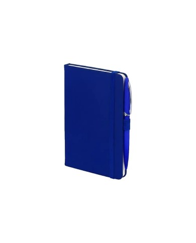 Libreta Meta Con Boligrafo Color Azul