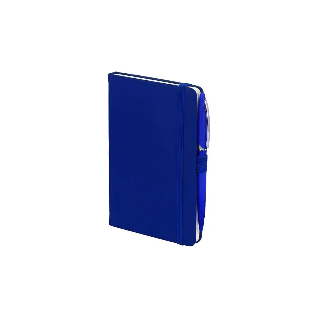 Libreta Meta Con Boligrafo Color Azul