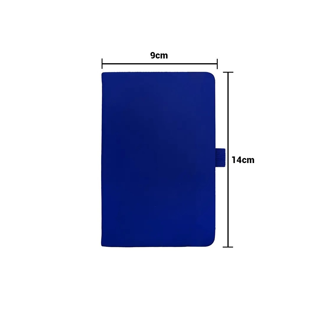 Libreta Meta Con Boligrafo Color Azul