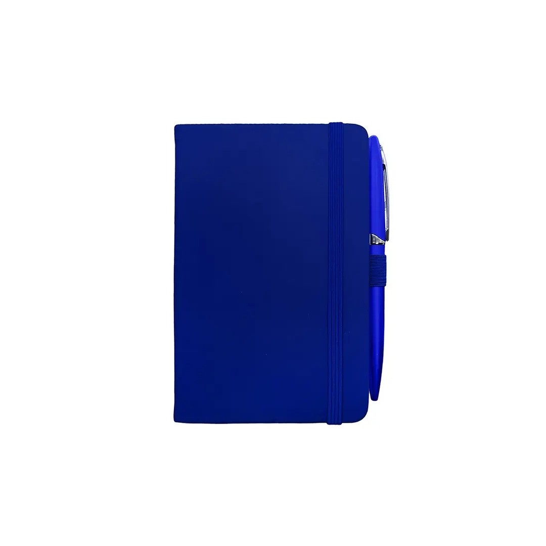 Libreta Meta Con Boligrafo Color Azul