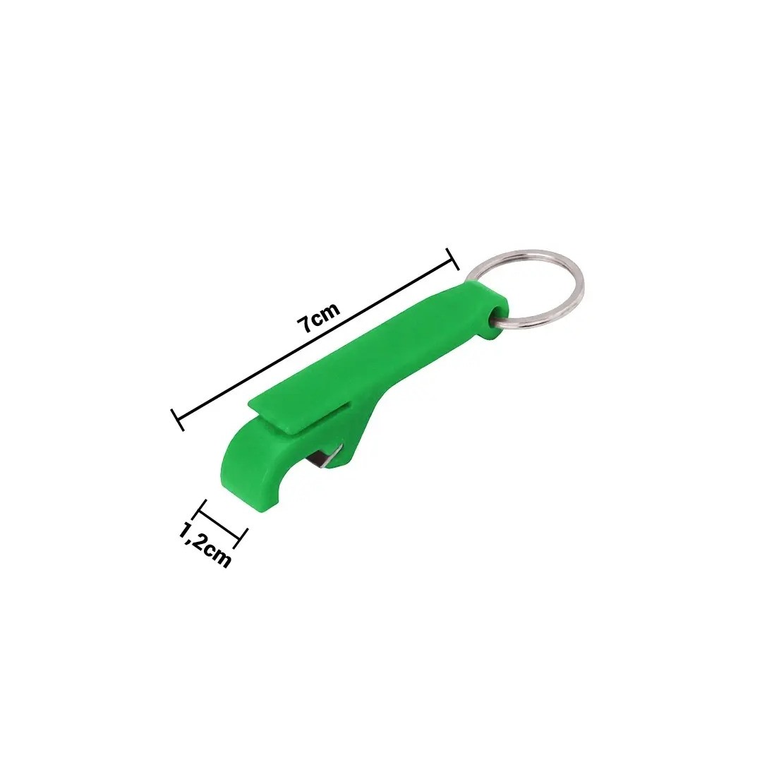 Llavero Destapador Fiesta Verde