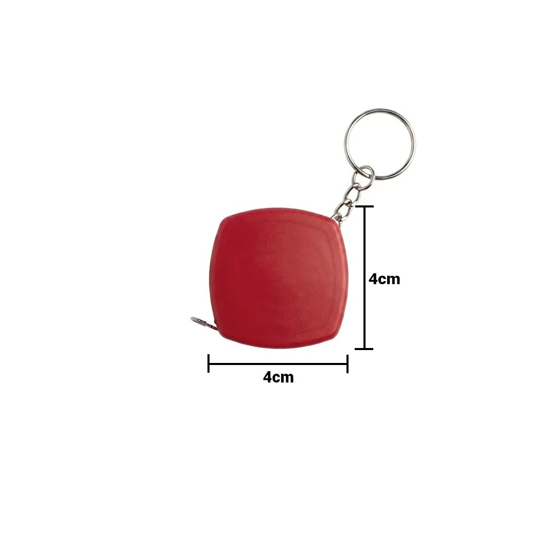 Llavero Flexometro Rino Color Rojo