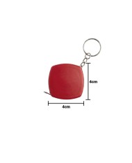 Llavero Flexometro Rino Color Rojo