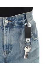 Llavero Hanger Negro Con Blanco