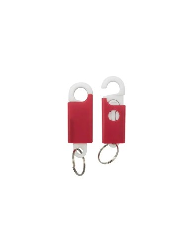 Llavero Hanger Rojo Con Blanco