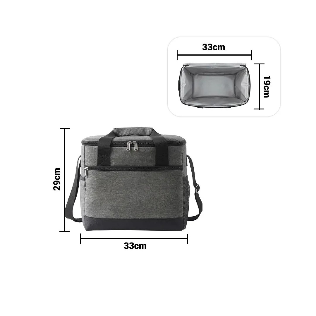 Lonchera Termica Camping Gris