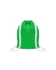 Mochila Encarrujada Cambrela Verde Claro/Cordon Blanco 40Cmx32