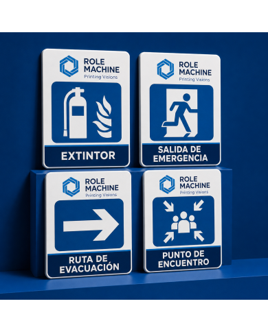 Señaléticas Corporativas en PVC