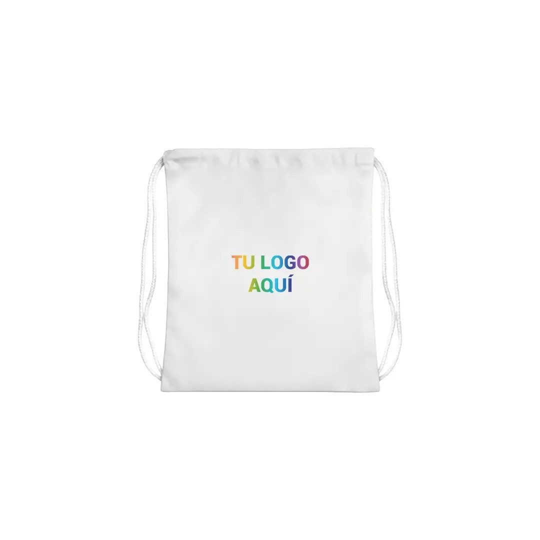 Mochila Encarrujada Sublimable Con Cordon 34X40