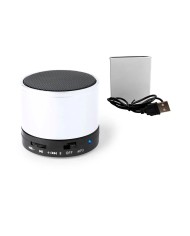 Parlante Con Radio Y Bluetooth Lenox Blanco
