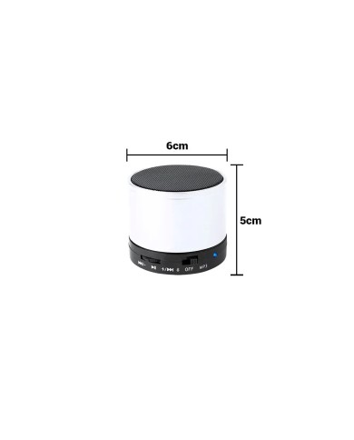 Parlante Con Radio Y Bluetooth Lenox Blanco