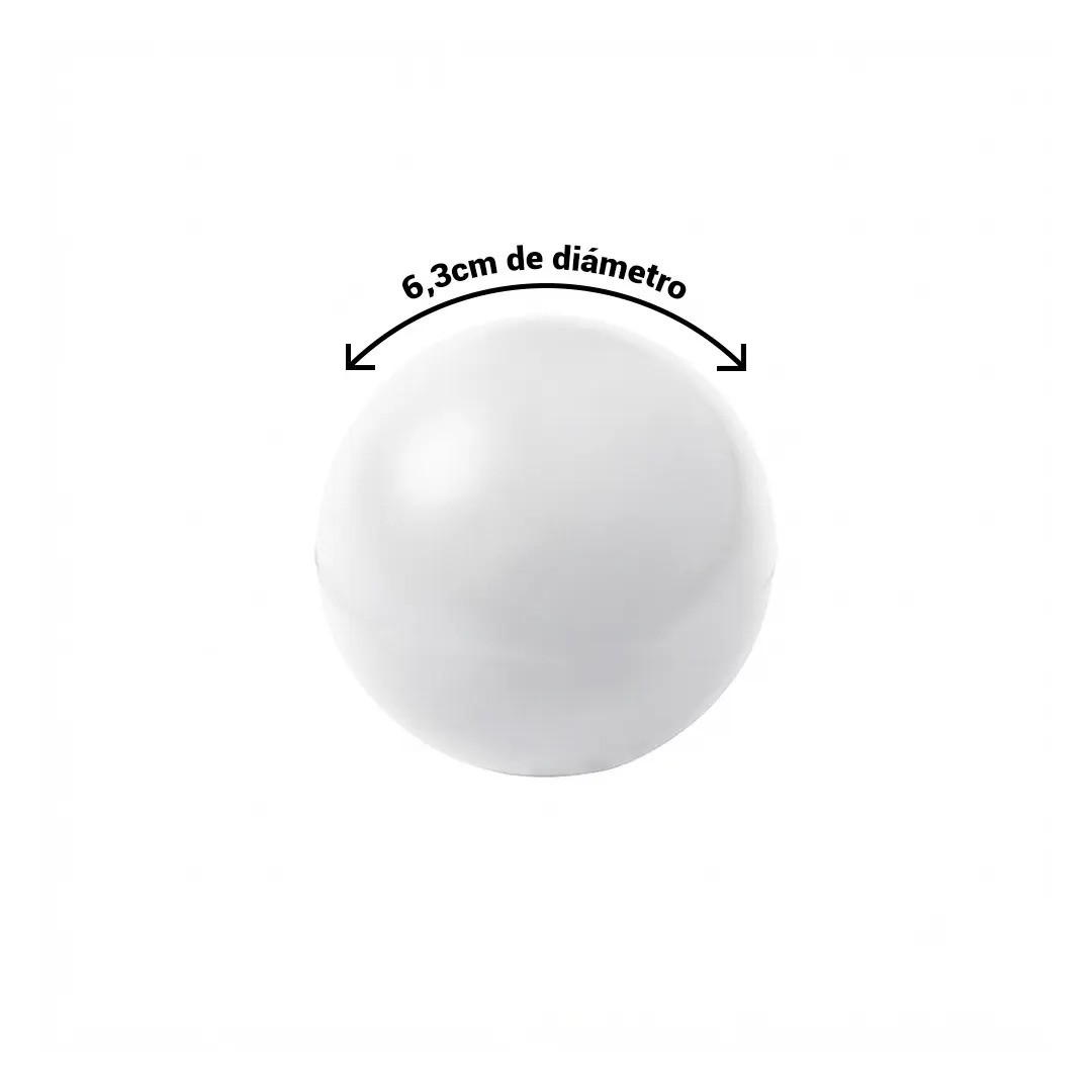 Pelota Antiestress Fluffy Blanco (Individual)
