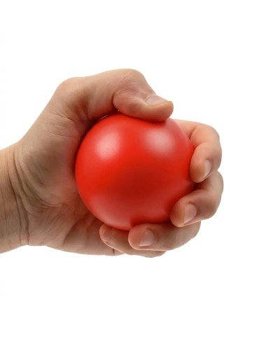 Pelota Antiestress Fluffy Rojo (Individual)