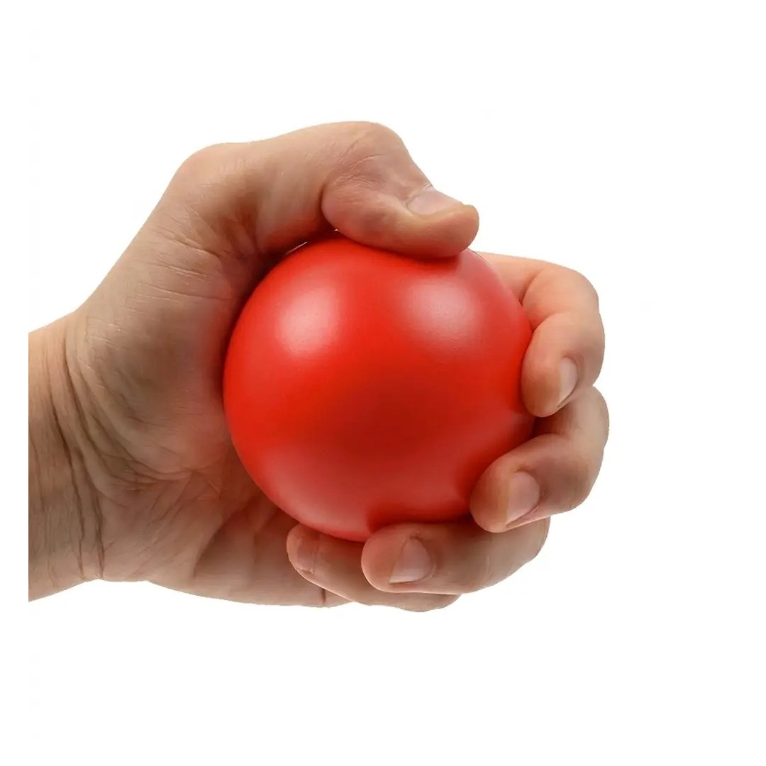 Pelota Antiestress Fluffy Rojo (Individual)