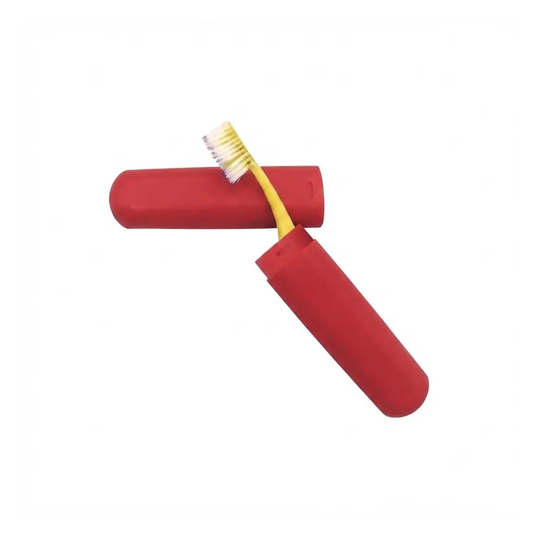 Porta Cepillo Dental Rojo