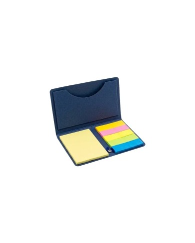 Porta Notas Con Post It Color Azul