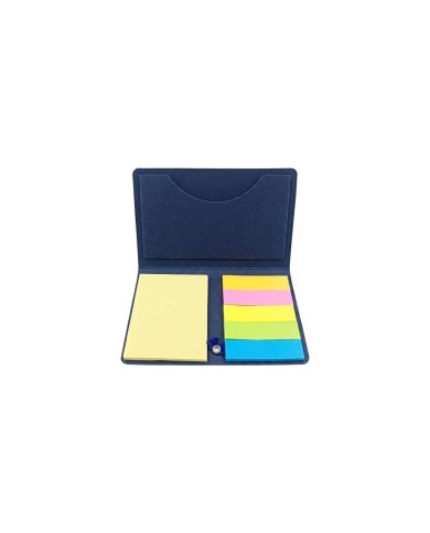 Porta Notas Con Post It Color Azul