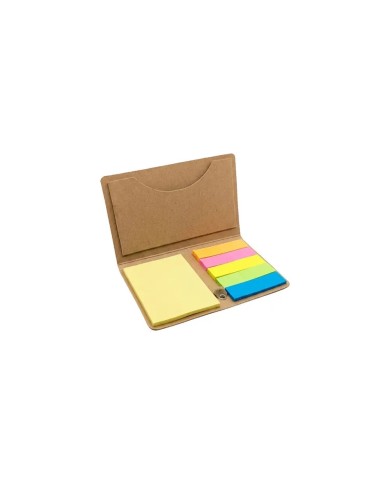 Porta Notas Con Post It Color Kraft
