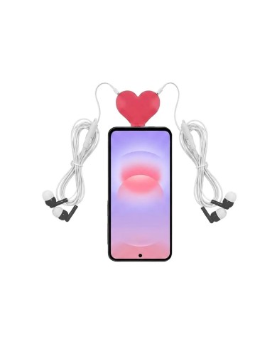 Separador De Audifono Heart Rojo
