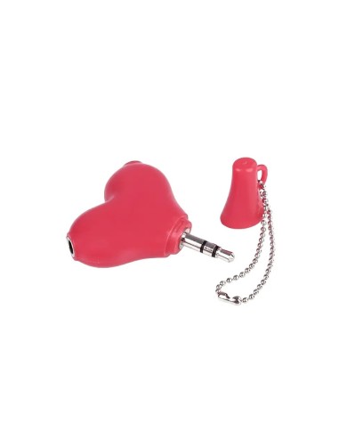 Separador De Audifono Heart Rojo
