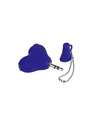 Separador De Audifonos Heart Azul