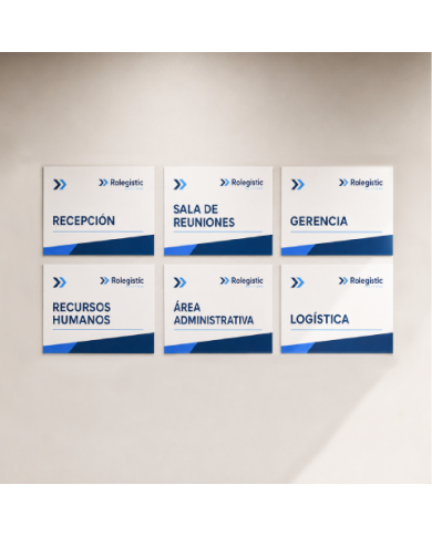 Señaléticas Corporativas en PVC