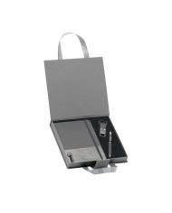 Set Ejecutivo Tipo Maletin Color Gris