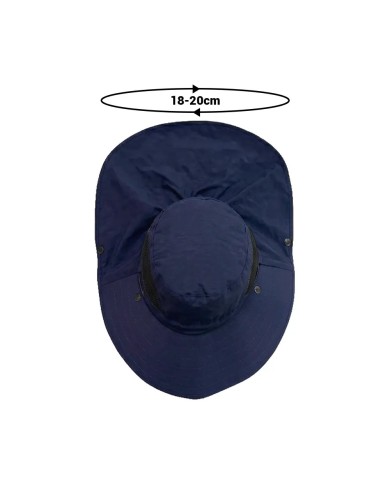 Sombrero Safari Importado Premium Color Azul