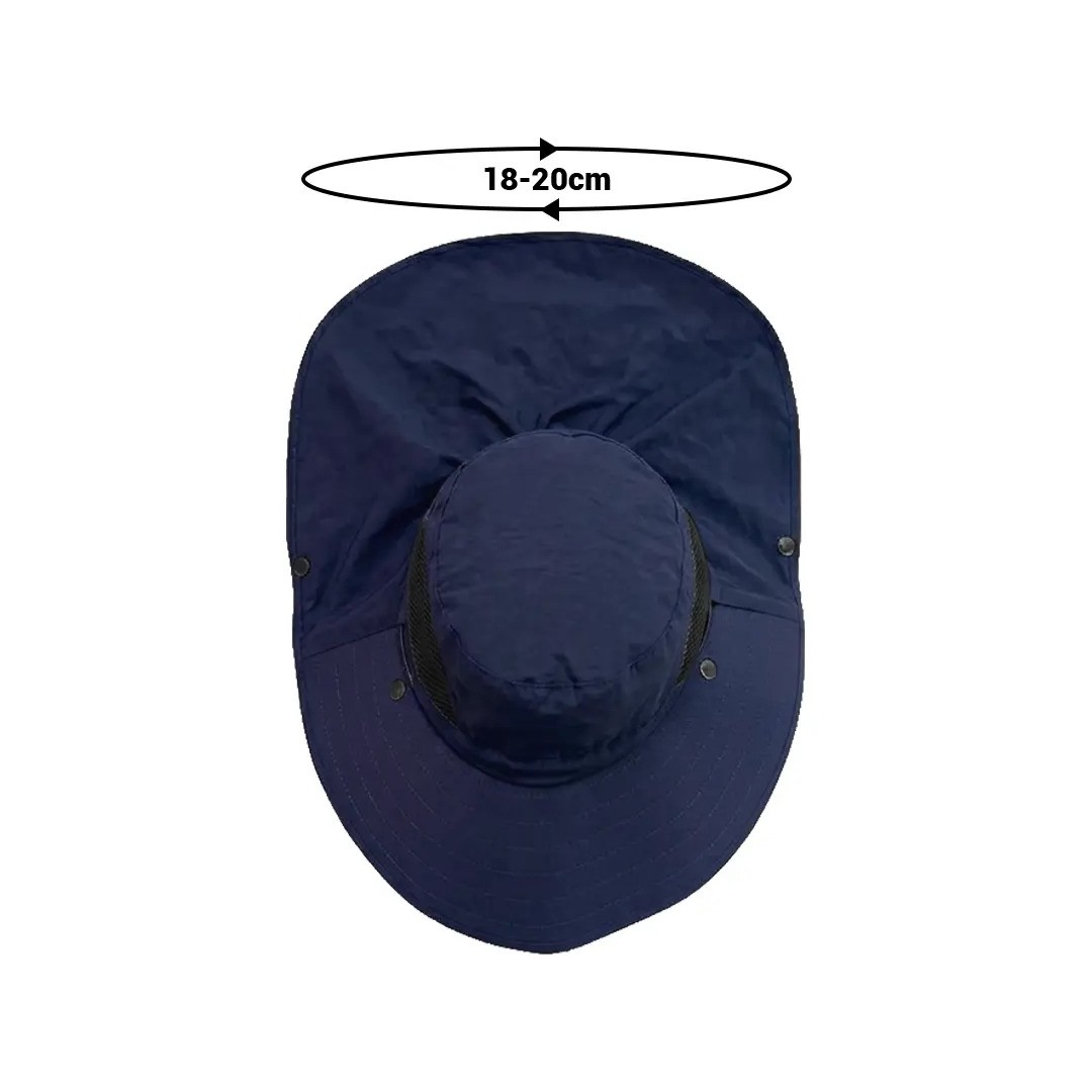 Sombrero Safari Importado Premium Color Azul