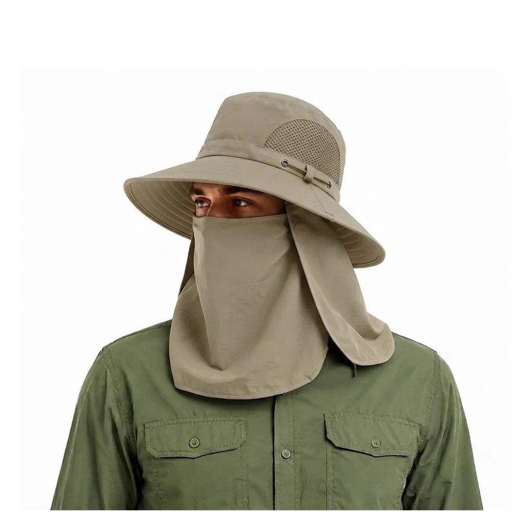 Sombrero Safari Importado Premium Color Caki