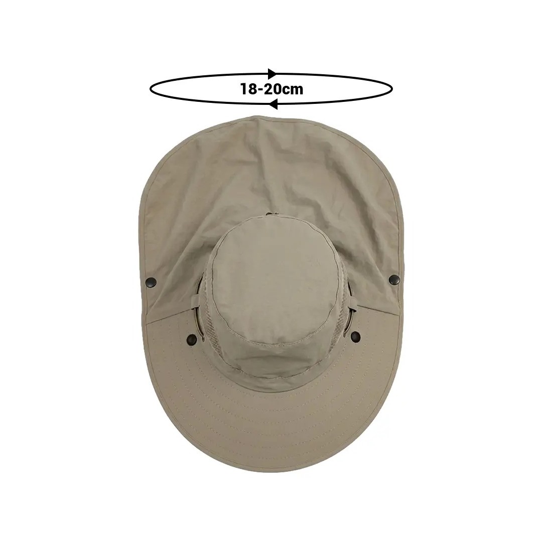 Sombrero Safari Importado Premium Color Caki