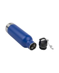 Termo Camping Azul Con Destapador De 750 Ml