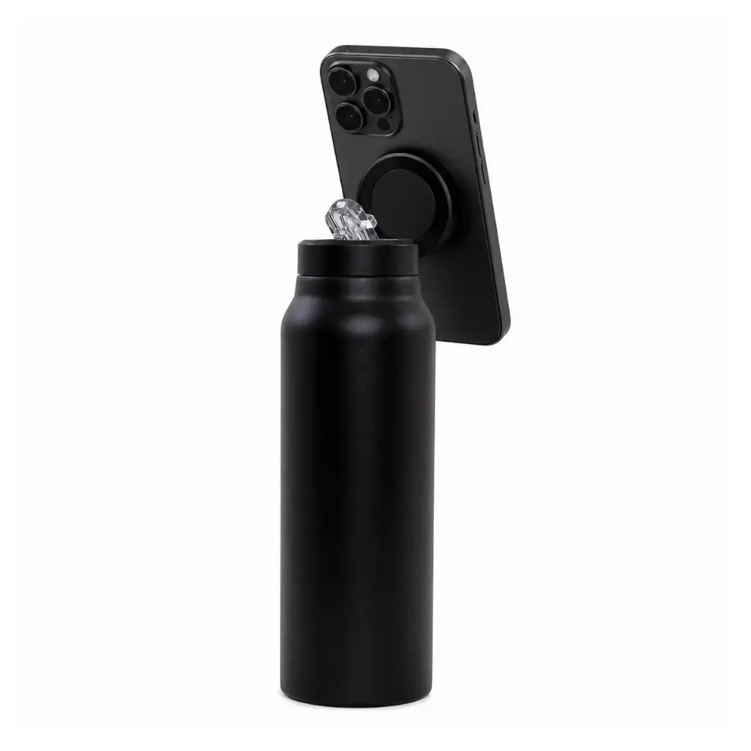 Termo Con Soporte Magnetico Para Celular 720 Ml