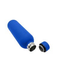 Termo Rubber De Acero Inoxidable Color Azul Electrico