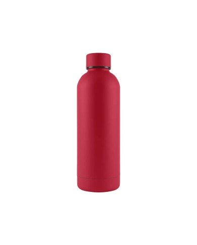 Termo Rubber De Acero Inoxidable Color Rojo